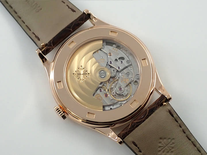 パテックフィリップ カラトラバ Ref.5296R-010 ローズゴールド アイボリー文字盤
