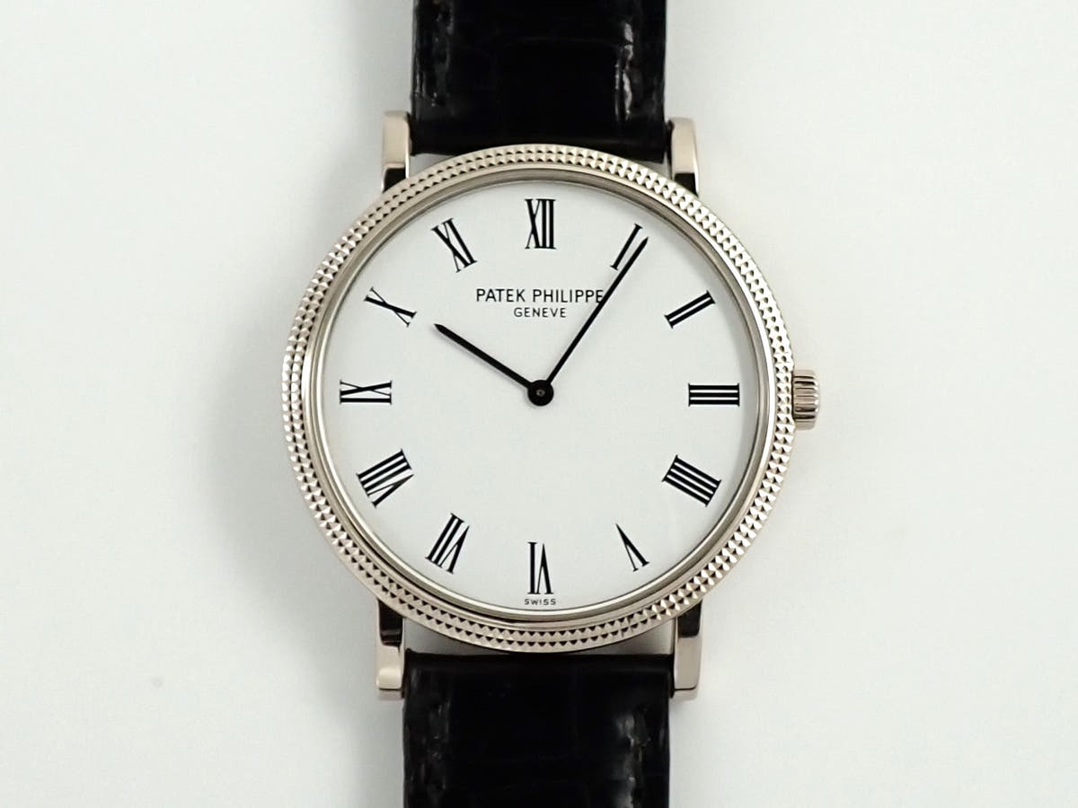 パテックフィリップ カラトラバ Ref.5120G-001 ホワイトゴールド ホワイト文字盤 中古 VUU2Y494