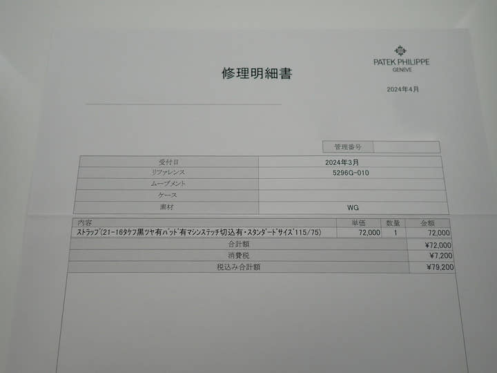 パテックフィリップ カラトラバ Ref.5296G-010 ホワイトゴールド シルバー文字盤