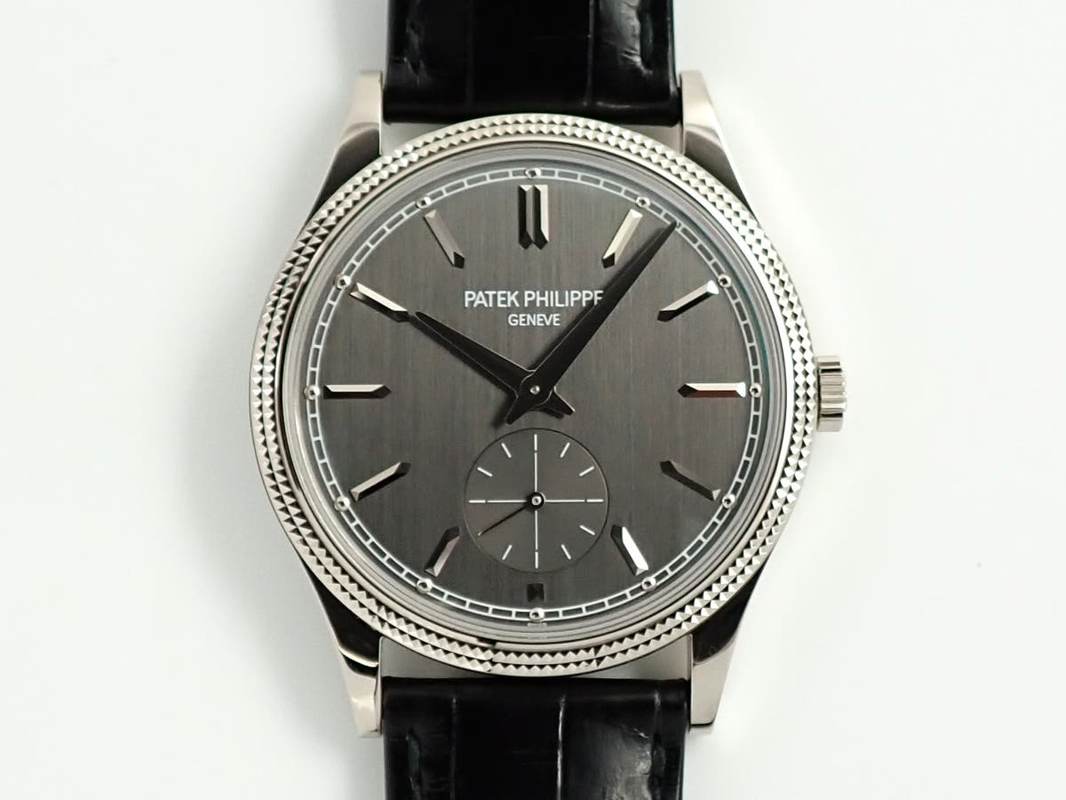 パテックフィリップ カラトラバ Ref.6119G-001 ホワイトゴールド グレー文字盤