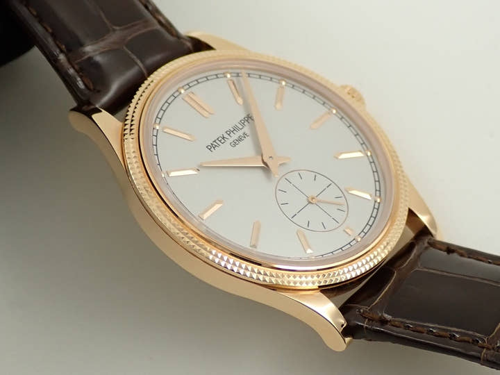 パテックフィリップ カラトラバ Ref.6119R-001 ローズゴールド シルバー文字盤
