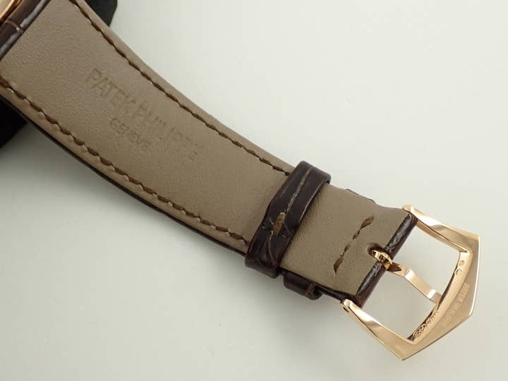 パテックフィリップ カラトラバ Ref.6119R-001 ローズゴールド シルバー文字盤