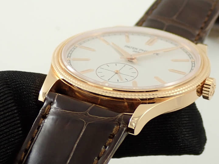 パテックフィリップ カラトラバ Ref.6119R-001 ローズゴールド シルバー文字盤