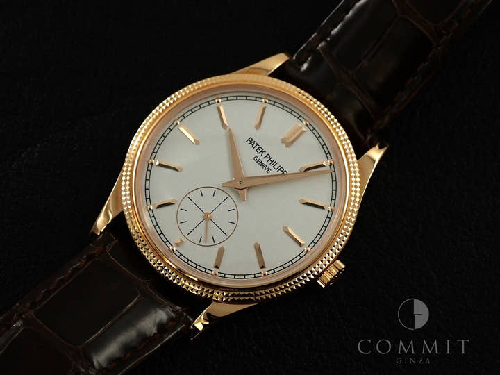 パテックフィリップ カラトラバ Ref.6119R-001 ローズゴールド シルバー文字盤