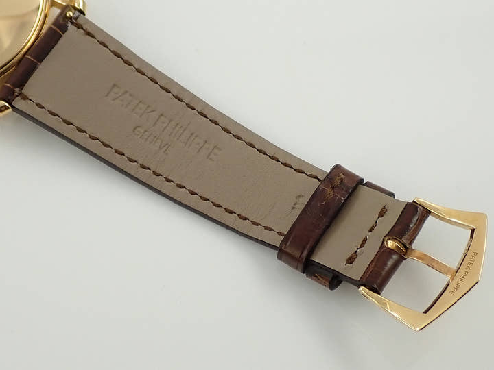 パテックフィリップ カラトラバ Ref.5196J-001 イエローゴールド シルバー文字盤