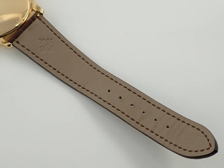 パテックフィリップ カラトラバ Ref.5196J-001 イエローゴールド シルバー文字盤