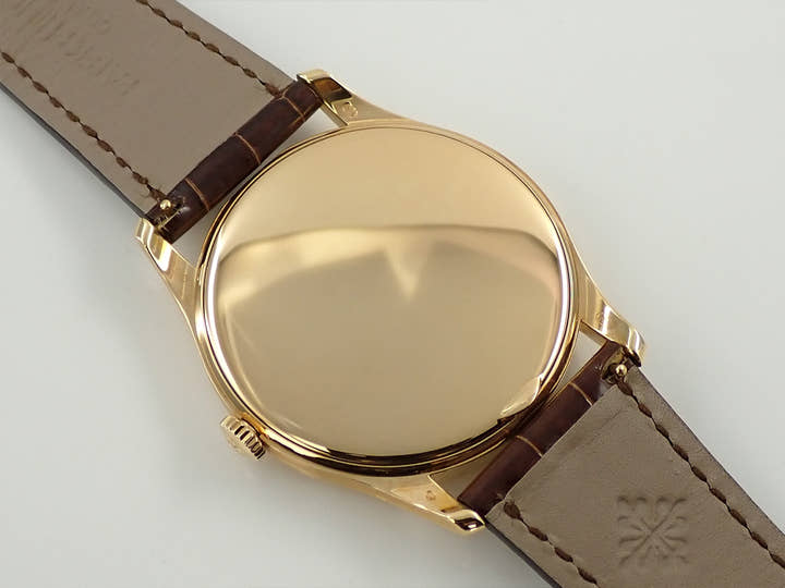 パテックフィリップ カラトラバ Ref.5196J-001 イエローゴールド シルバー文字盤