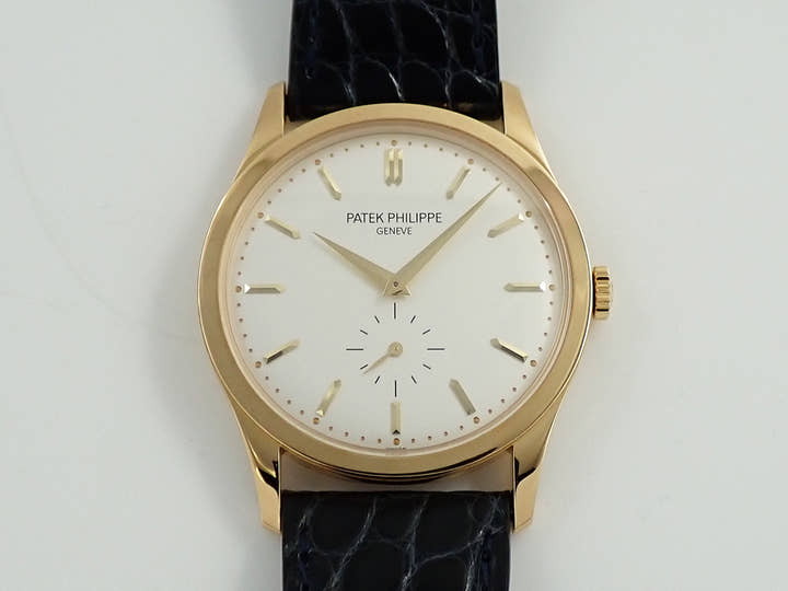 パテックフィリップ カラトラバ Ref.5196J-001 イエローゴールド シルバー文字盤