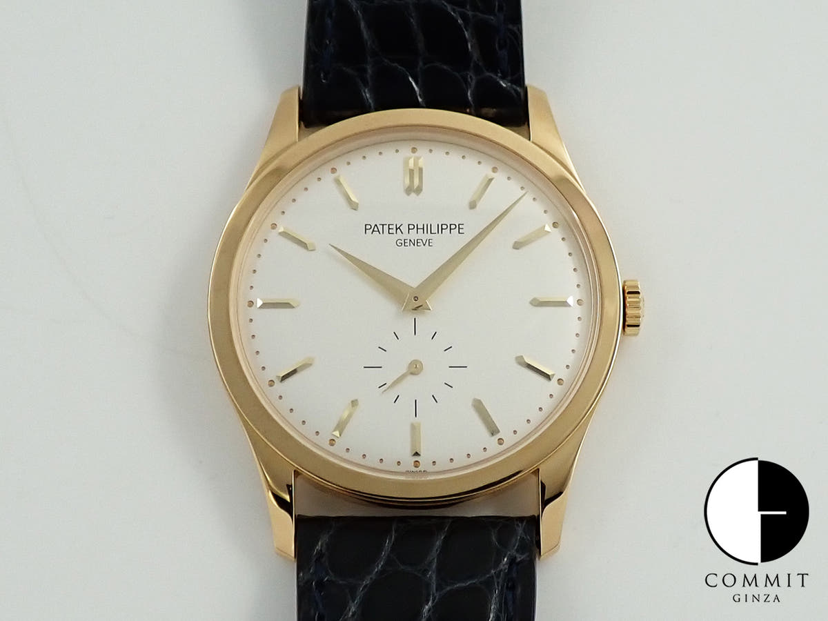 パテックフィリップ カラトラバ Ref.5196J-001 イエローゴールド シルバー文字盤