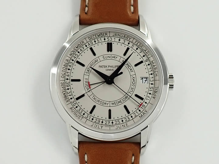 パテックフィリップ カラトラバ ウィークリーカレンダー Ref.5212A-001 ステンレススチール シルバー文字盤