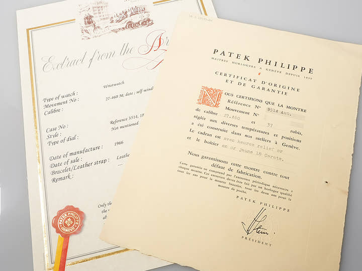 パテックフィリップ カラトラバ Ref.3514 イエローゴールド シャンパン文字盤