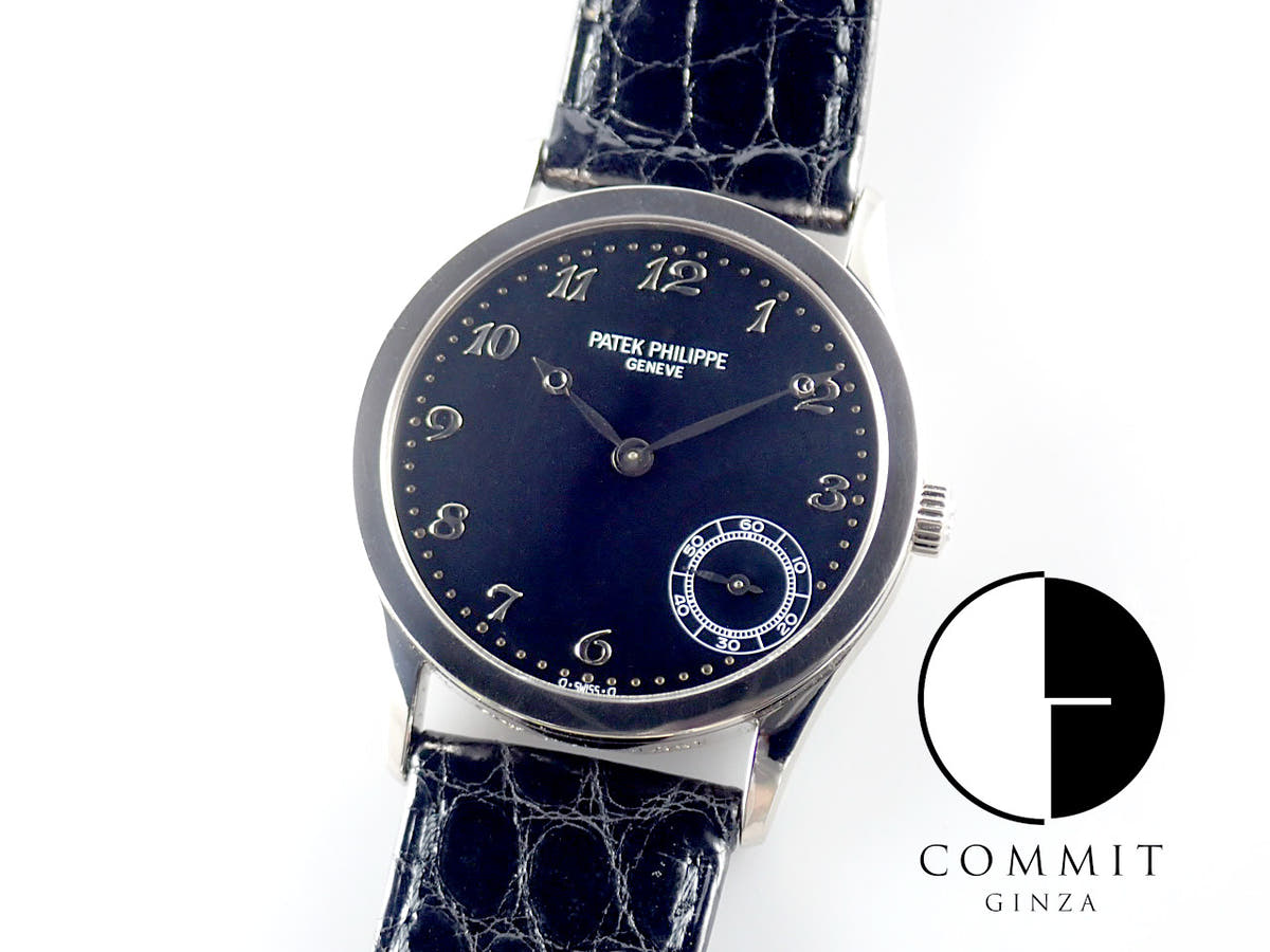 Patek Philippe Calatrava Ref. 5026G-001 Black Dial Used calatrava-56