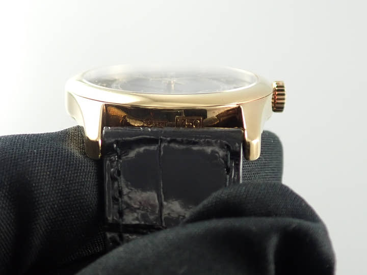 パテックフィリップ カラトラバ Ref.5000J イエローゴールド ブラック文字盤