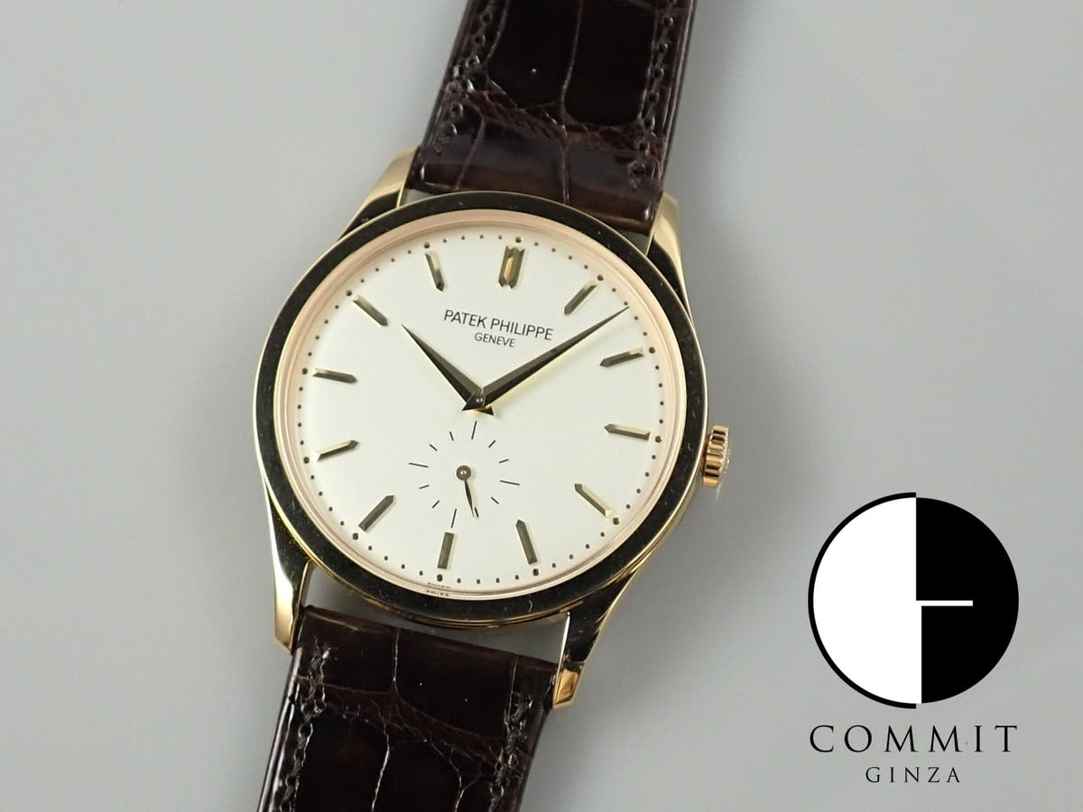 パテックフィリップ カラトラバ Ref.5196J-001 イエローゴールド シルバー文字盤