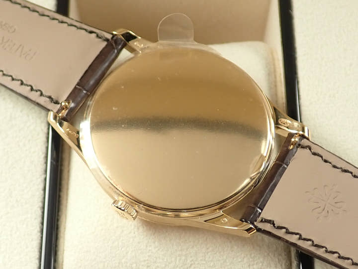 パテックフィリップ カラトラバ Ref.5196J-001 イエローゴールド シルバー文字盤