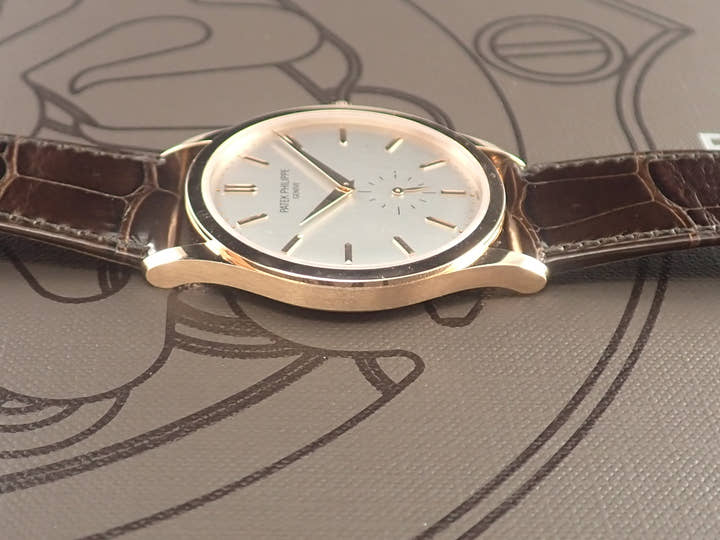 パテックフィリップ カラトラバ Ref.5196R-001 ローズゴールド シルバー文字盤