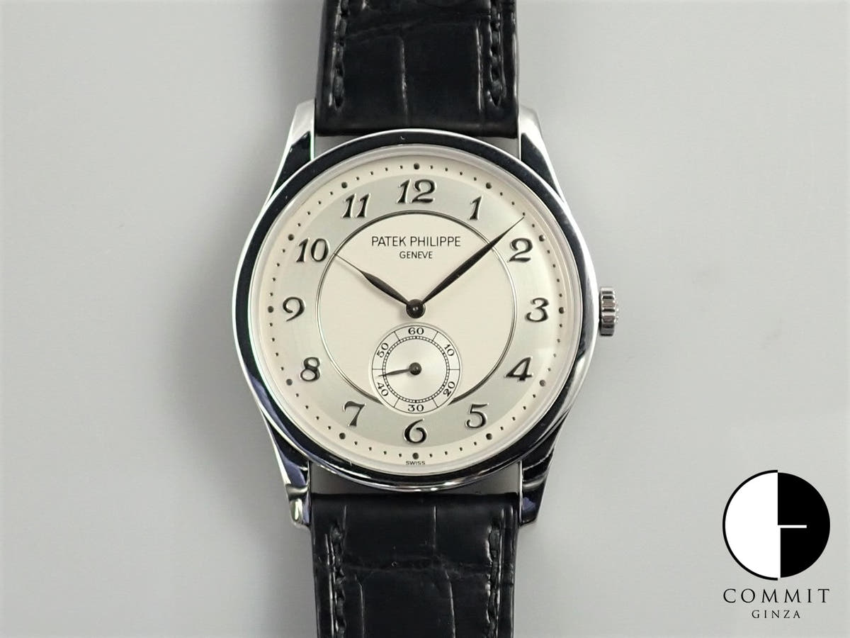パテックフィリップ カラトラバ Ref.5196P-001 プラチナ シルバー文字盤
