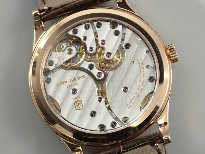 パテックフィリップ カラトラバ Ref.6119R-001 ローズゴールド シルバー文字盤