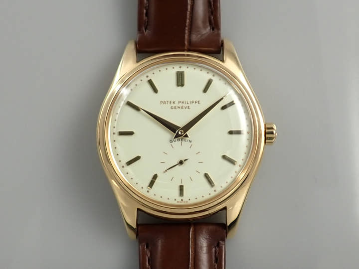 パテックフィリップ カラトラバ トロピカル Ref.2526 イエローゴールド エナメル文字盤