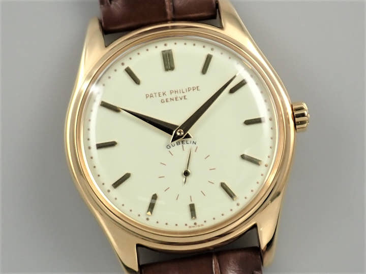 パテックフィリップ カラトラバ トロピカル Ref.2526 イエローゴールド エナメル文字盤