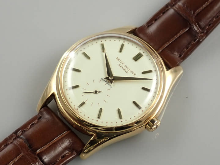 パテックフィリップ カラトラバ トロピカル Ref.2526 イエローゴールド エナメル文字盤