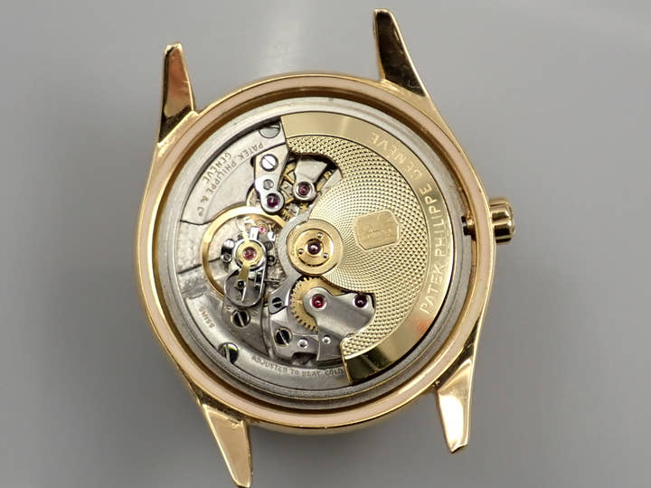 パテックフィリップ カラトラバ トロピカル Ref.2526 イエローゴールド エナメル文字盤