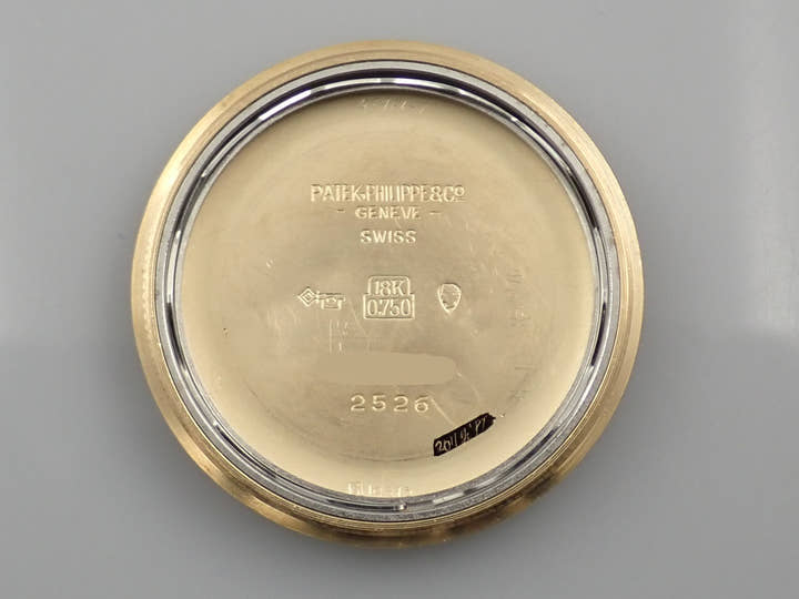 パテックフィリップ カラトラバ トロピカル Ref.2526 イエローゴールド エナメル文字盤