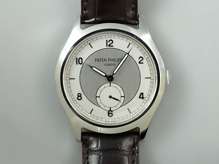 パテックフィリップ カラトラバ ジュネーブ ブティック限定 Ref.5565A-001 ステンレススチール シルバー文字盤