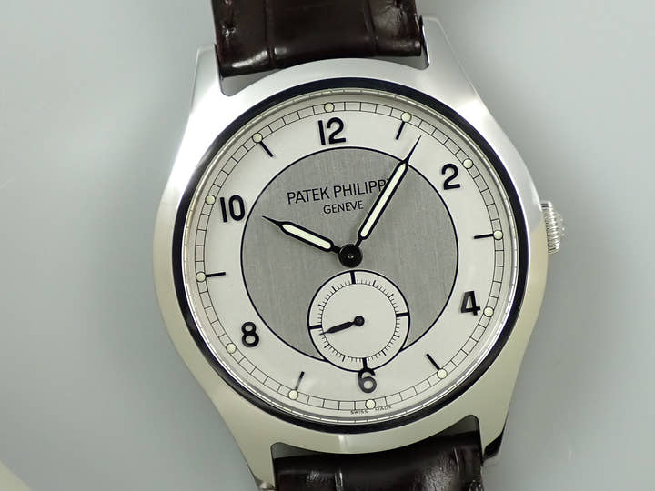 パテックフィリップ カラトラバ ジュネーブ ブティック限定 Ref.5565A-001 ステンレススチール シルバー文字盤