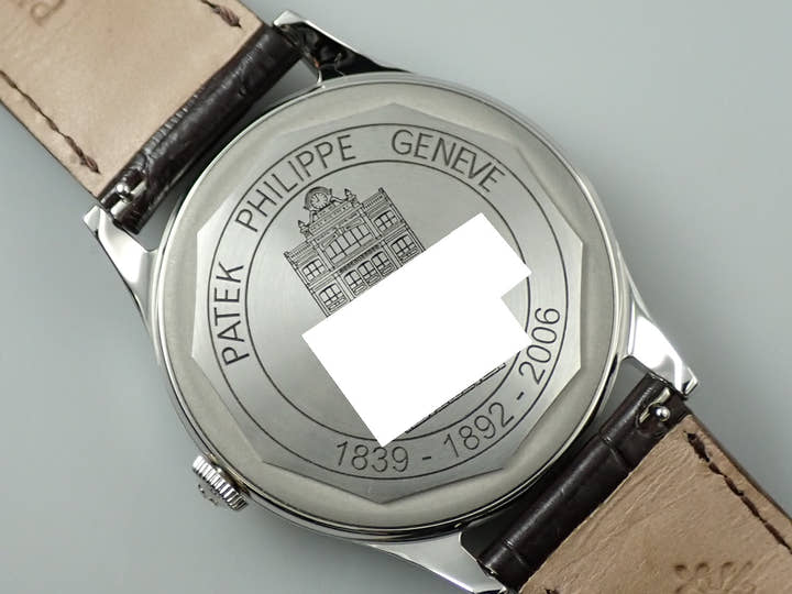 パテックフィリップ カラトラバ ジュネーブ ブティック限定 Ref.5565A-001 ステンレススチール シルバー文字盤