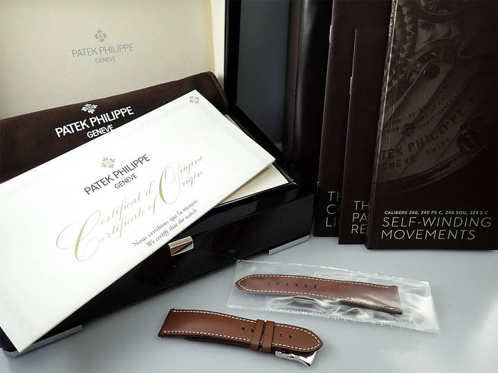 パテックフィリップ カラトラバ パイロット NYスペシャルエディション Ref.5522A-001 ステンレススチール ブルー文字盤