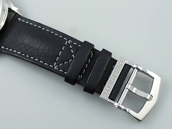 パテックフィリップ カラトラバ パイロット NYスペシャルエディション Ref.5522A-001 ステンレススチール ブルー文字盤