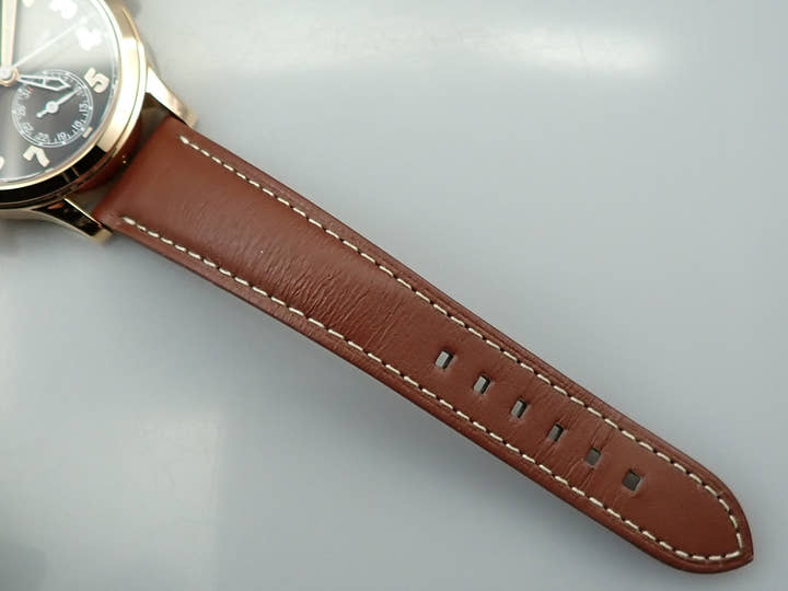 パテックフィリップ カラトラバ パイロット トラベルタイム Ref.7234R-001 ローズゴールド ブラウン文字盤