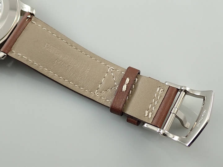 パテックフィリップ カラトラバ パイロット トラベルタイム Ref.5524G-001 ホワイトゴールド ブルー文字盤