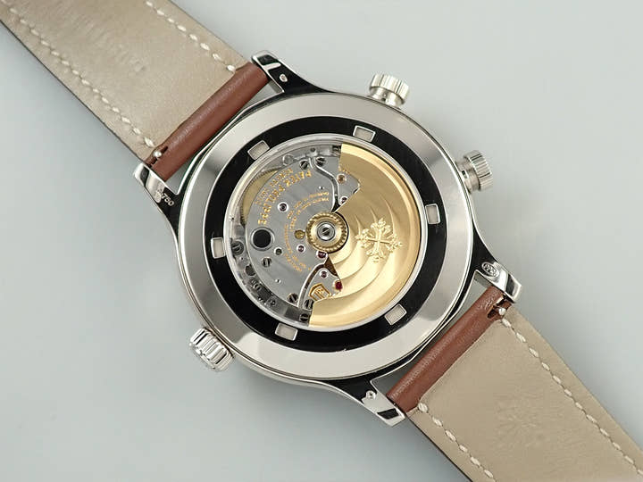 パテックフィリップ カラトラバ パイロット トラベルタイム Ref.5524G-001 ホワイトゴールド ブルー文字盤