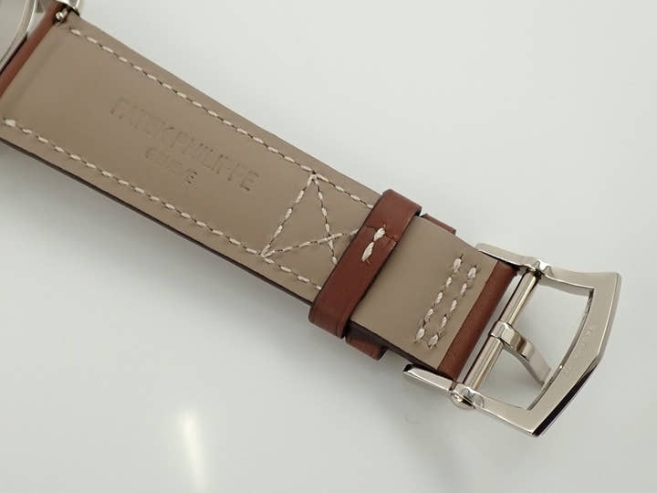 パテックフィリップ カラトラバ パイロット トラベルタイム Ref.5524G-001 ホワイトゴールド ブルー文字盤