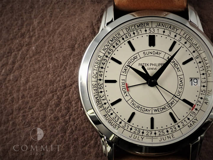 パテックフィリップ カラトラバ ウィークリーカレンダー Ref.5212A-001 ステンレススチール シルバー文字盤