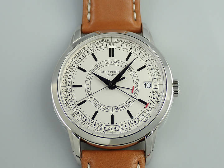 パテックフィリップ カラトラバ ウィークリーカレンダー Ref.5212A-001 ステンレススチール シルバー文字盤