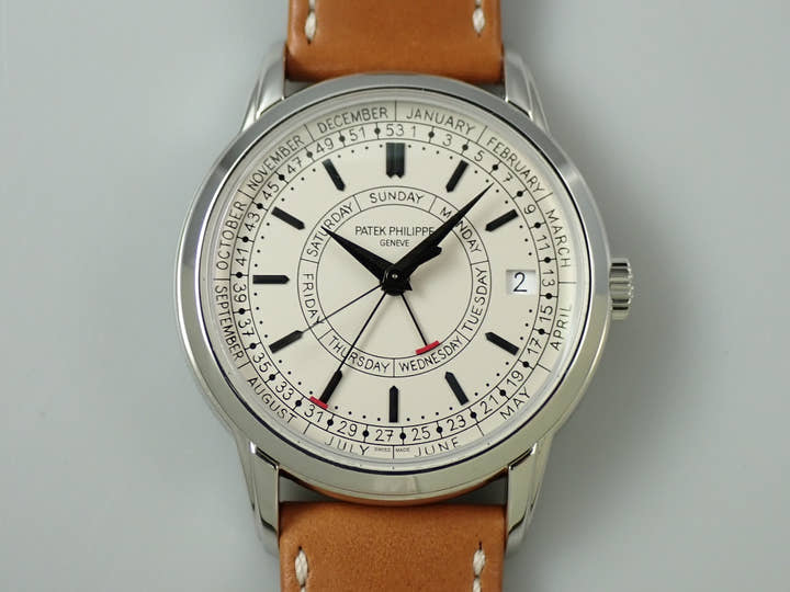パテックフィリップ カラトラバ ウィークリーカレンダー Ref.5212A-001 ステンレススチール シルバー文字盤