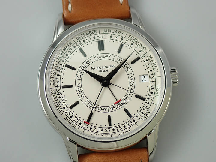 パテックフィリップ カラトラバ ウィークリーカレンダー Ref.5212A-001 ステンレススチール シルバー文字盤