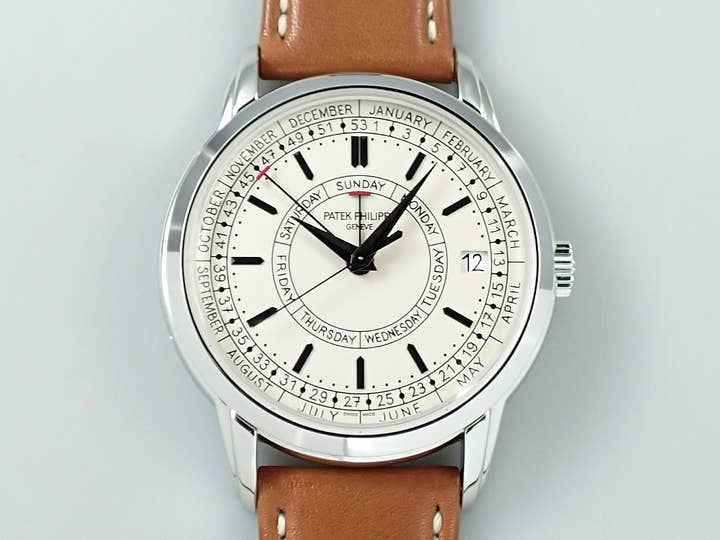 パテックフィリップ カラトラバ ウィークリーカレンダー Ref.5212A-001 ステンレススチール シルバー文字盤