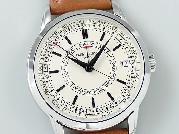 パテックフィリップ カラトラバ ウィークリーカレンダー Ref.5212A-001 ステンレススチール シルバー文字盤
