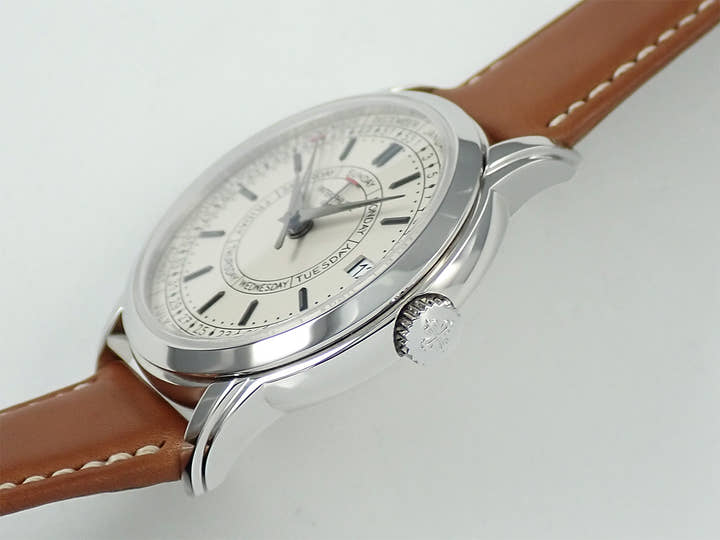 パテックフィリップ カラトラバ ウィークリーカレンダー Ref.5212A-001 ステンレススチール シルバー文字盤