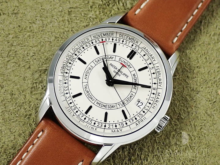 パテックフィリップ カラトラバ ウィークリーカレンダー Ref.5212A-001 ステンレススチール シルバー文字盤