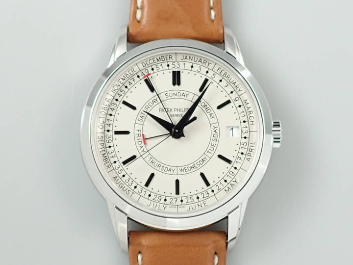 パテックフィリップ カラトラバ ウィークリーカレンダー Ref.5212A-001 ステンレススチール シルバー文字盤