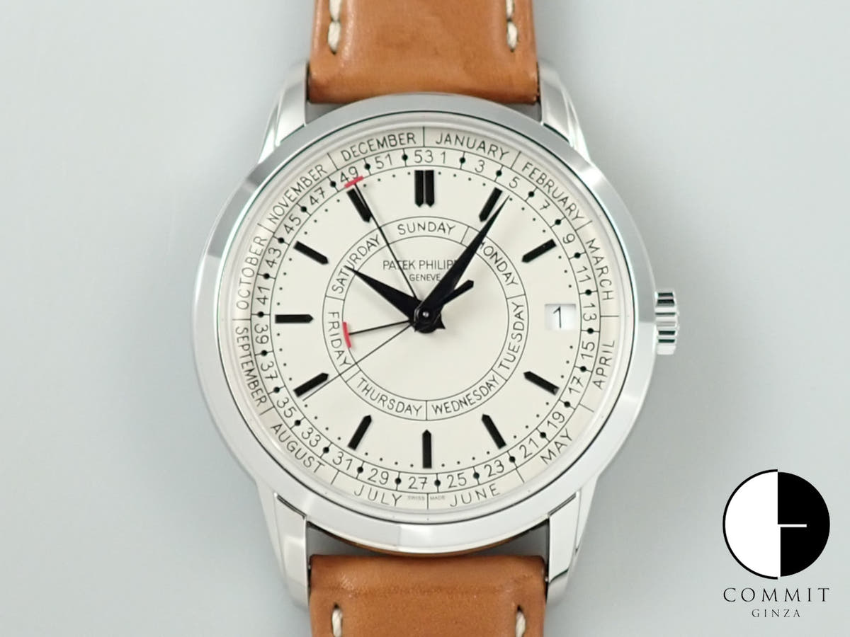 パテックフィリップ カラトラバ ウィークリーカレンダー Ref.5212A-001 ステンレススチール シルバー文字盤