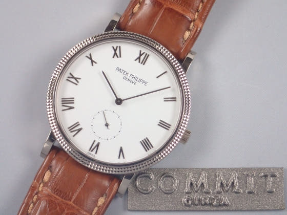 Patek Philippe Calatrava Ref.3919SG White Dial Used calatrava