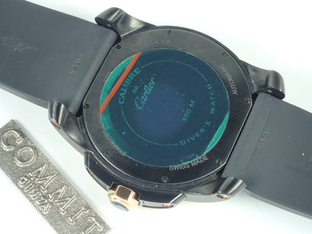 カルティエ カリブル Ref.W2CA0004 ブラック文字盤 中古 calibre-2