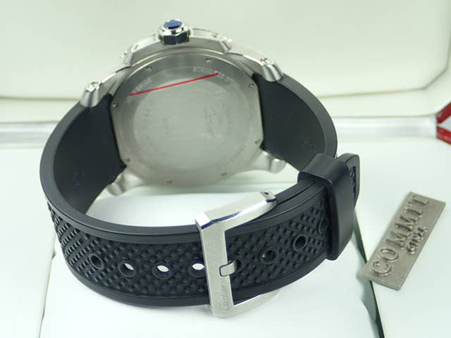カルティエ カリブル Ref.W7100056 ブラック文字盤 中古 calibre-3