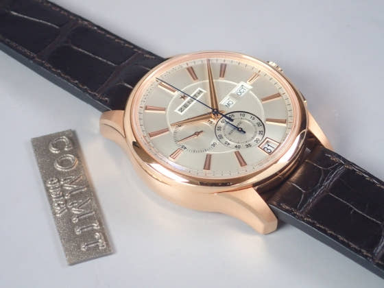 ゼニス キャプテン Ref.18.2070.4054/02.C711 シルバー文字盤 中古 captain